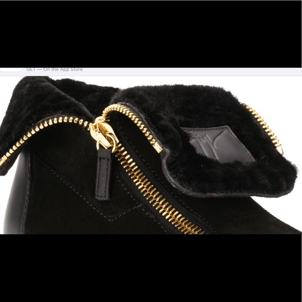giuseppe zanotti NEW merino lined suede trainers - Picture 4 of 8